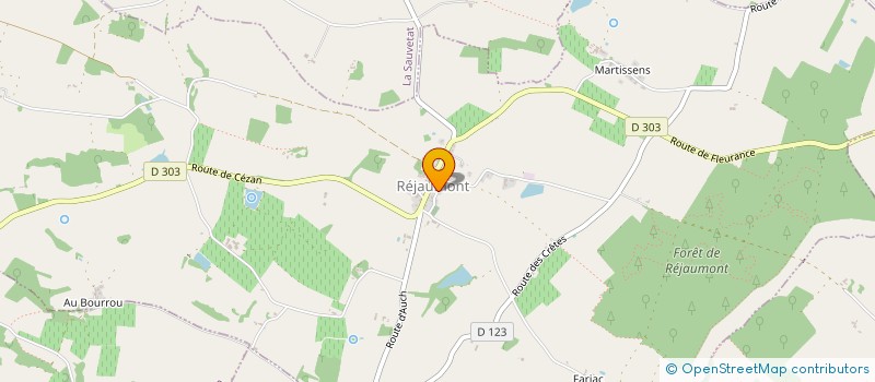 localisation de l'entreprise MADAME SABINE ADAMO  TOURRENQUETS