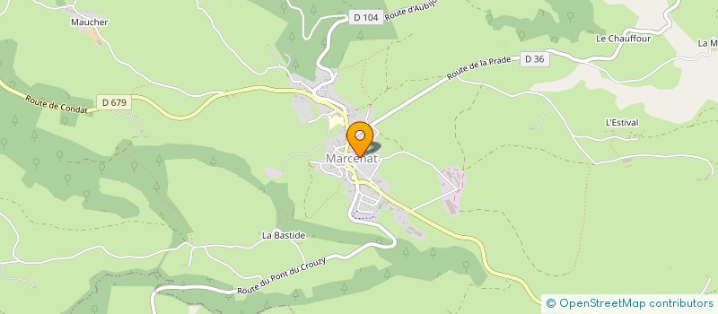 localisation de l'entreprise MADAME SABINE ADMIRAT à CONDAT