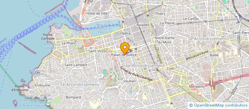 localisation de l'entreprise MADAME SABINE AGNIEL à MARSEILLE
