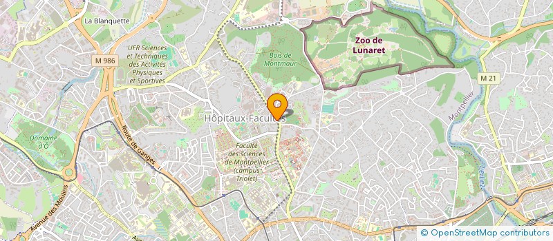 localisation de l'entreprise MADAME SABINE ALRIC à MONTPELLIER
