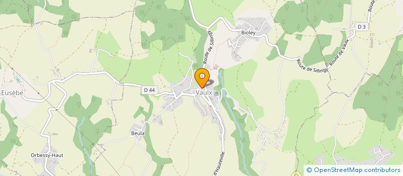 localisation de l'entreprise MADAME SABINE AMAURISSE  VAULX