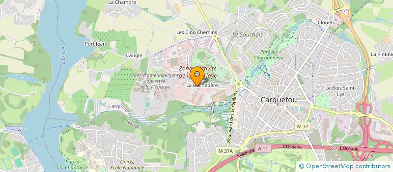 localisation de l'entreprise MADAME SABINE ANTONOWICZ à CARQUEFOU