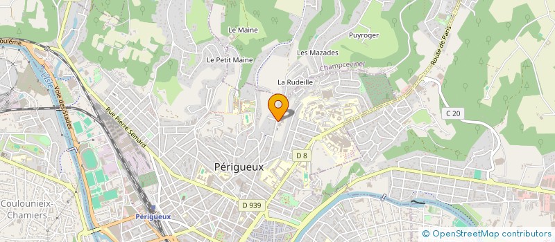 localisation de l'entreprise MADAME SABINE BARBUT à PERIGUEUX