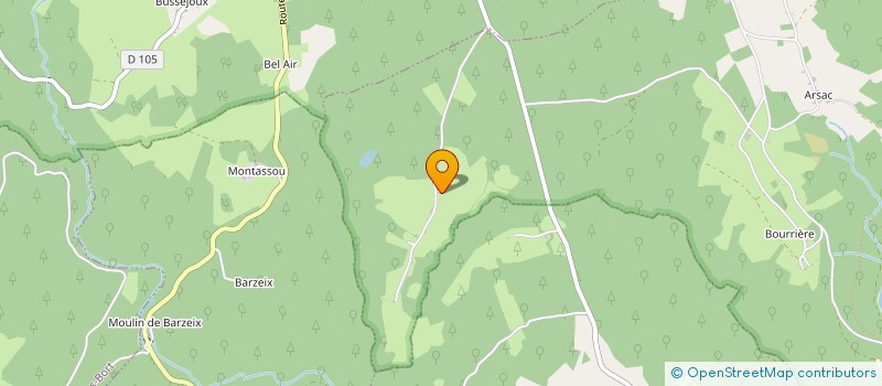 localisation de l'entreprise MADAME SABINE BARON  CONFOLENT-PORT-DIEU