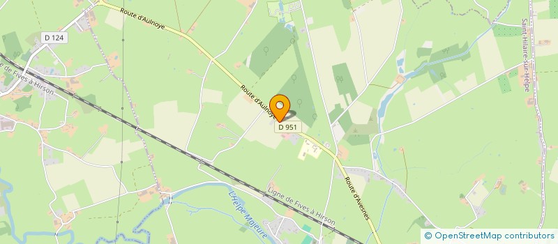 localisation de l'entreprise MADAME SABINE BAUDRY à SAINT-HILAIRE-SUR-HELPE