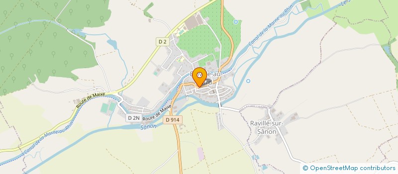 localisation de l'entreprise MADAME SABINE BAURIN  DROUVILLE