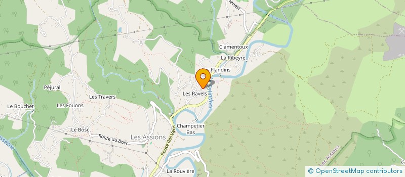 localisation de l'entreprise MADAME SABINE BELTZUNG  LES VANS