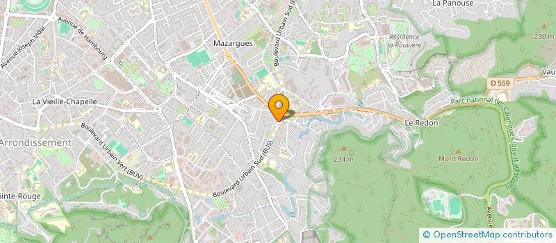localisation de l'entreprise MADAME SABINE BISOGNO à MARSEILLE