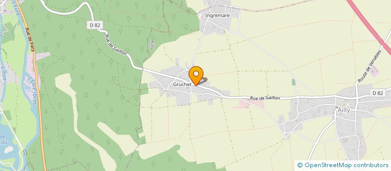 localisation de l'entreprise MADAME SABINE BLONDEL  AILLY