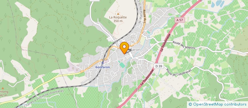 localisation de l'entreprise MADAME SABINE BODART  GONFARON