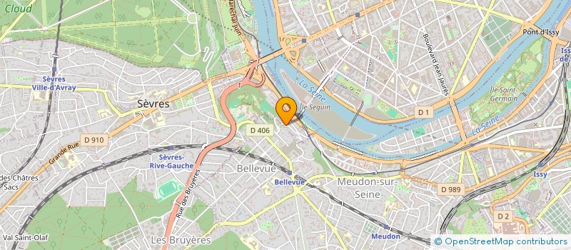 localisation de l'entreprise MADAME SABINE BOHNKE à SEVRES