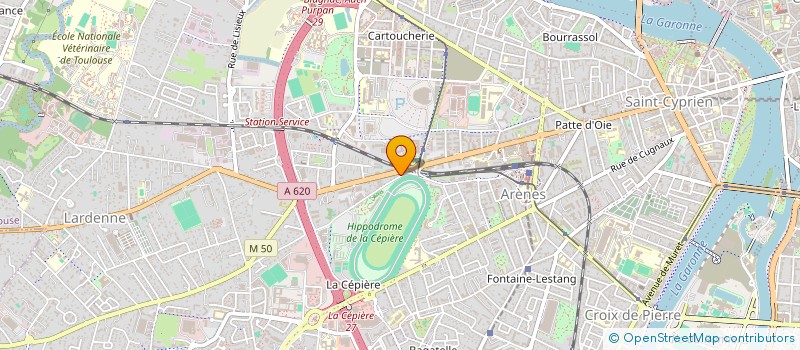 localisation de l'entreprise MADAME SABINE BONAZ à TOULOUSE