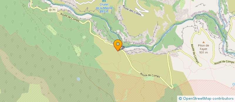 localisation de l'entreprise MADAME SABINE BONDIL  BAUDUEN