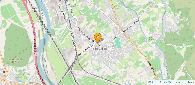 localisation de l'entreprise MADAME SABINE BONNET  CHEVAL-BLANC