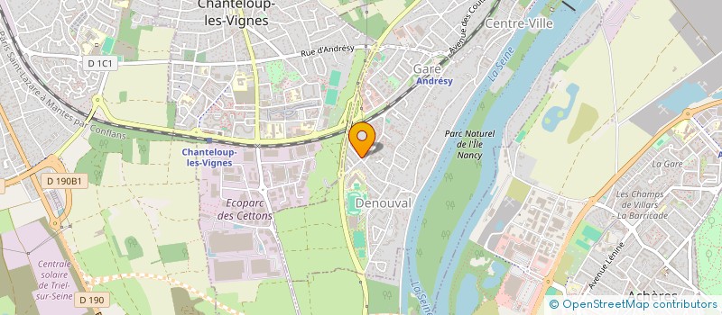 localisation de l'entreprise MADAME SABINE BONVARD  ANDRESY