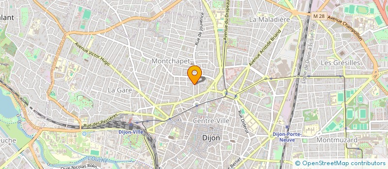 localisation de l'entreprise MADAME SABINE BOSHTRAJ à DIJON