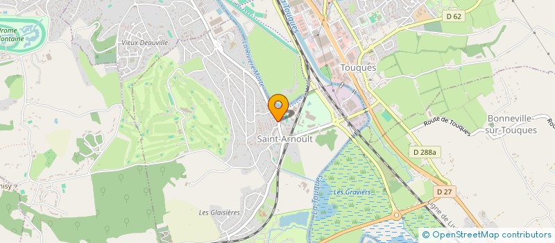 localisation de l'entreprise MADAME SABINE BOUILLAND  SAINT-ARNOULT