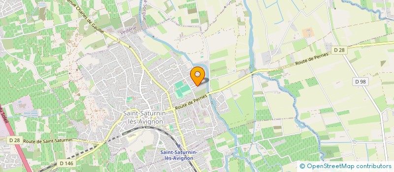 localisation de l'entreprise MADAME SABINE BOURDELIER à SAINT-SATURNIN-LES-AVIGNON