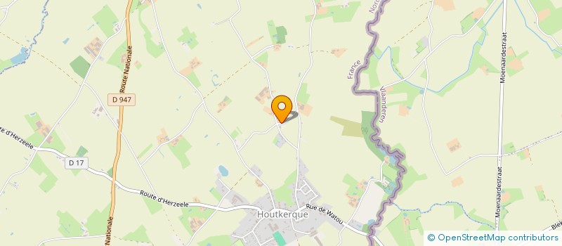 localisation de l'entreprise MADAME SABINE BRICOUT à HOUTKERQUE