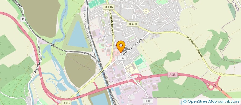 localisation de l'entreprise MADAME SABINE BRUMM  DOMBASLE-SUR-MEURTHE