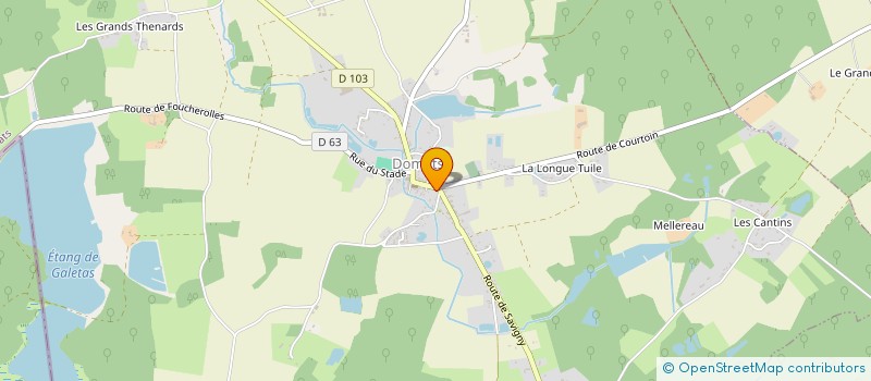 localisation de l'entreprise MADAME SABINE CAMPOS  DOMATS