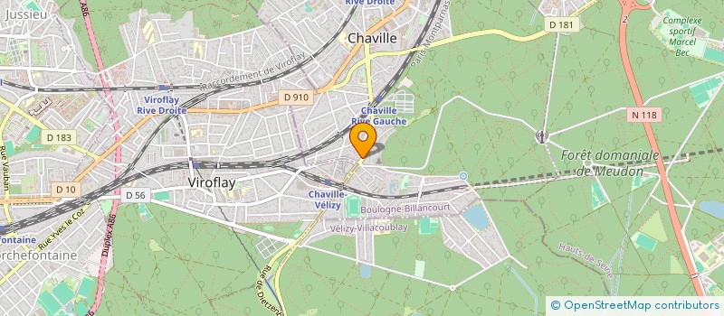 localisation de l'entreprise MADAME SABINE CANOVAS à CHAVILLE