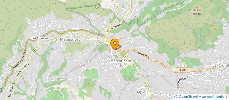 localisation de l'entreprise MADAME SABINE CAPPELLUTI à CHATEAUNEUF-GRASSE