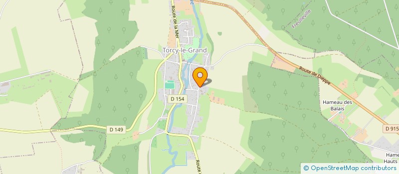 localisation de l'entreprise MADAME SABINE CAPRON  TORCY-LE-GRAND