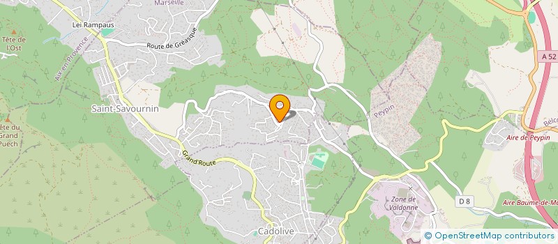 localisation de l'entreprise MADAME SABINE CARRERAS  SAINT-SAVOURNIN