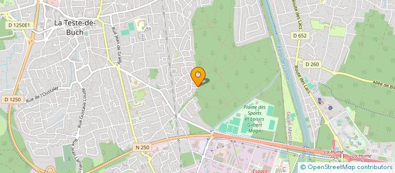 localisation de l'entreprise MADAME SABINE CAYRE à LA TESTE-DE-BUCH