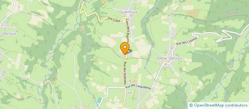 localisation de l'entreprise MADAME SABINE CAZALAS  CASTERA-LANUSSE