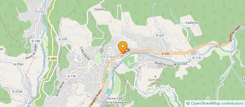 localisation de l'entreprise MADAME SABINE CHABBERT  SAINT-BAUZILLE-DE-PUTOIS