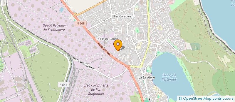 localisation de l'entreprise MADAME SABINE CHASSARY à FOS-SUR-MER