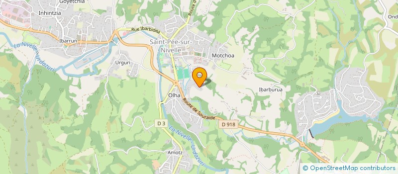 localisation de l'entreprise MADAME SABINE CHATRE  SAINT-JEAN-DE-LUZ