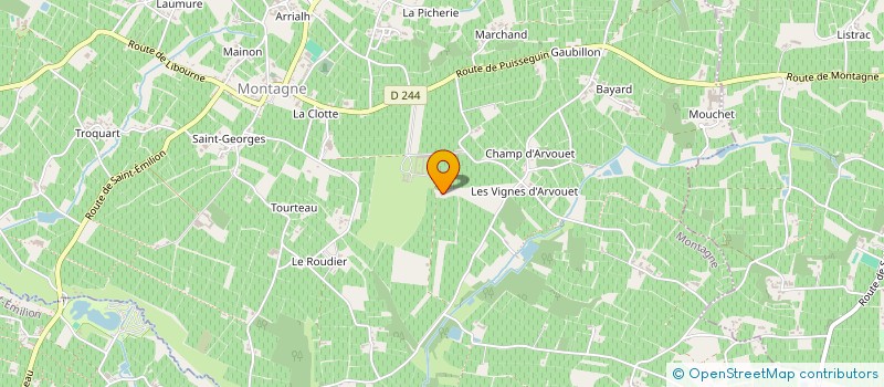 localisation de l'entreprise MADAME SABINE CHAYETTE  LUSSAC