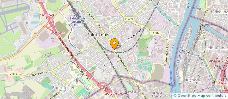 localisation de l'entreprise MADAME SABINE CHAYROU à SAINT-LOUIS