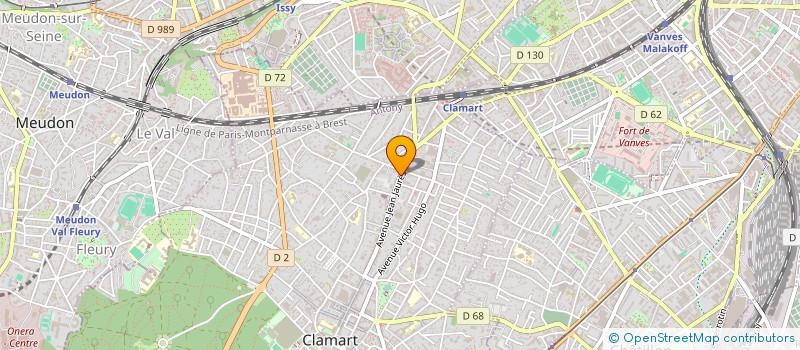 localisation de l'entreprise MADAME SABINE CHAZEIRAT à CLAMART