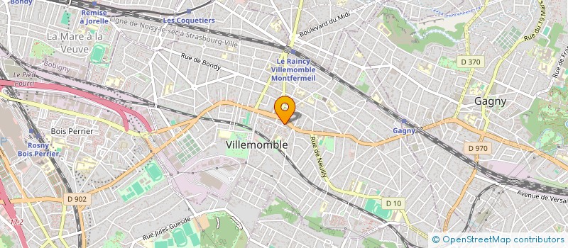 localisation de l'entreprise MADAME SABINE CHELGHOUM à VILLEMOMBLE
