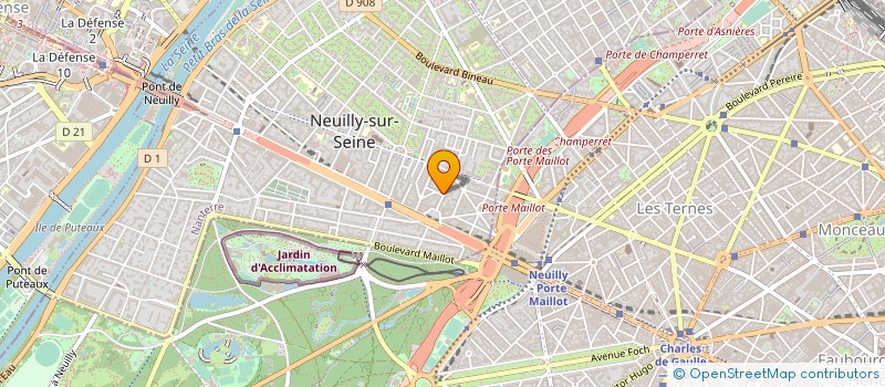 localisation de l'entreprise MADAME SABINE CHOIX à NEUILLY-SUR-SEINE