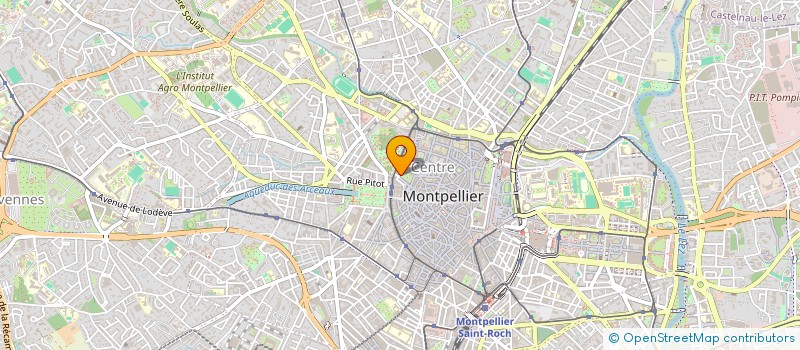 localisation de l'entreprise MADAME SABINE CHRISTIN à MONTPELLIER