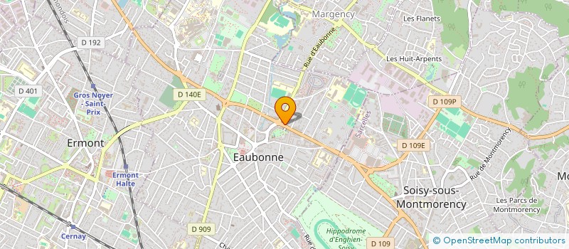 localisation de l'entreprise MADAME SABINE CLOSIER à EAUBONNE