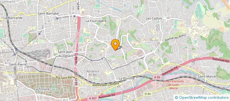 localisation de l'entreprise MADAME SABINE COHEN à MARSEILLE