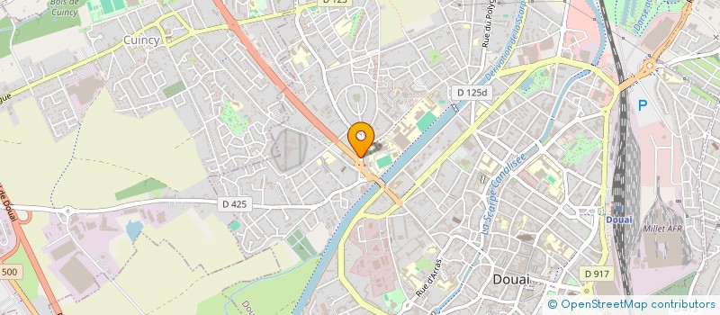 localisation de l'entreprise MADAME SABINE COLART à DOUAI