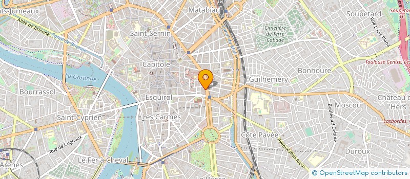 localisation de l'entreprise MADAME SABINE COTY à TOULOUSE