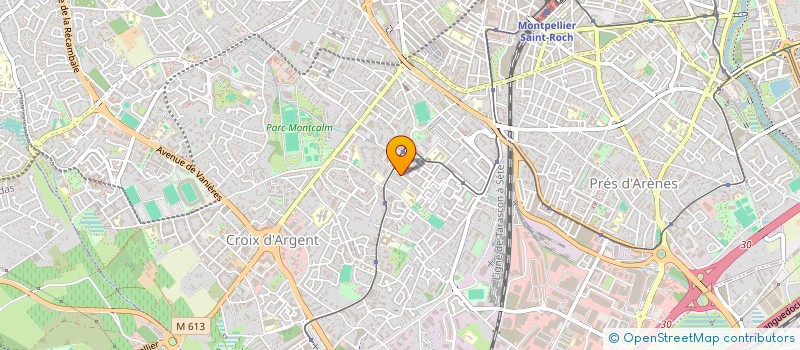localisation de l'entreprise MADAME SABINE COULANGE à MONTPELLIER