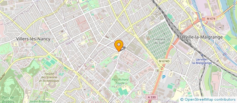 localisation de l'entreprise MADAME SABINE COURMONT  VANDUVRE-LES-NANCY