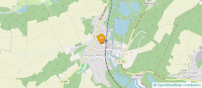 localisation de l'entreprise MADAME SABINE COUTURIER  LAGLORIEUSE