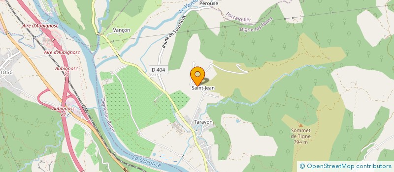localisation de l'entreprise MADAME SABINE CURNIER à VOLONNE