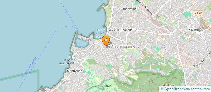 localisation de l'entreprise MADAME SABINE D'AMATO  MARSEILLE
