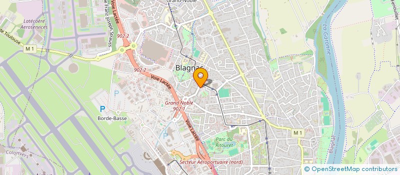 localisation de l'entreprise MADAME SABINE DA CRUZ à BLAGNAC